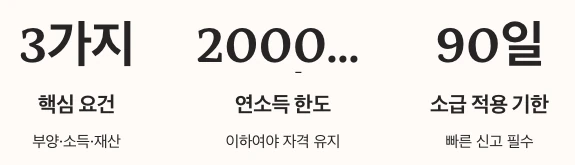 건강보험피부양자자격조건 최종 요약 정리
