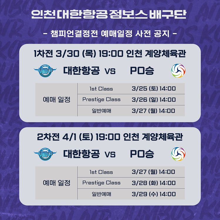 대한항공점보스