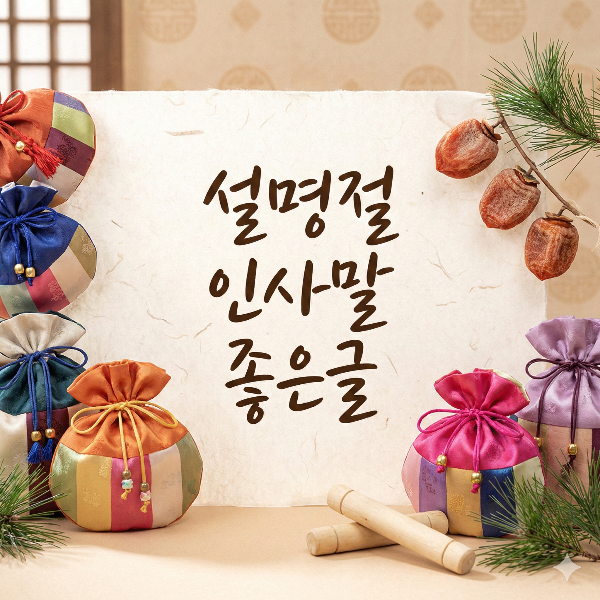 설 명절 인사말 좋은 글 모음: 따뜻한 마음을 전하는 문구와 문안