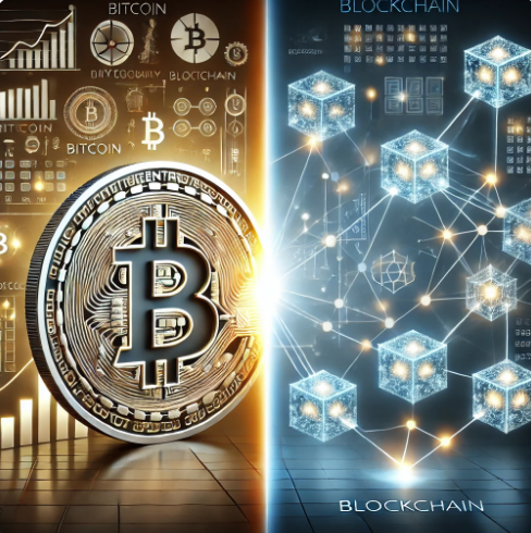 비트코인과 블록체인의 차이(태생, 목적, 활용)
