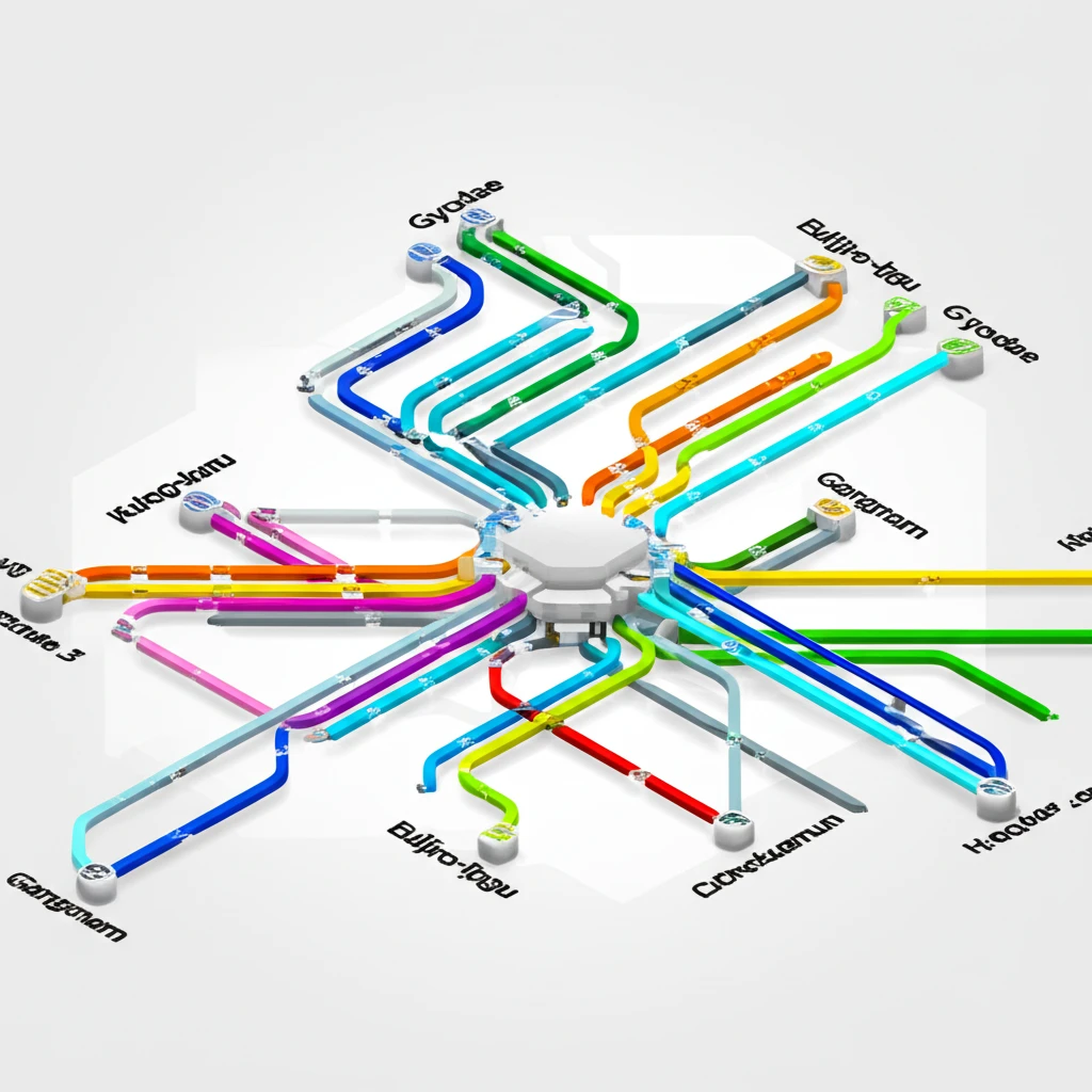 서울 지하철 2호선 을지로입구역 방향..