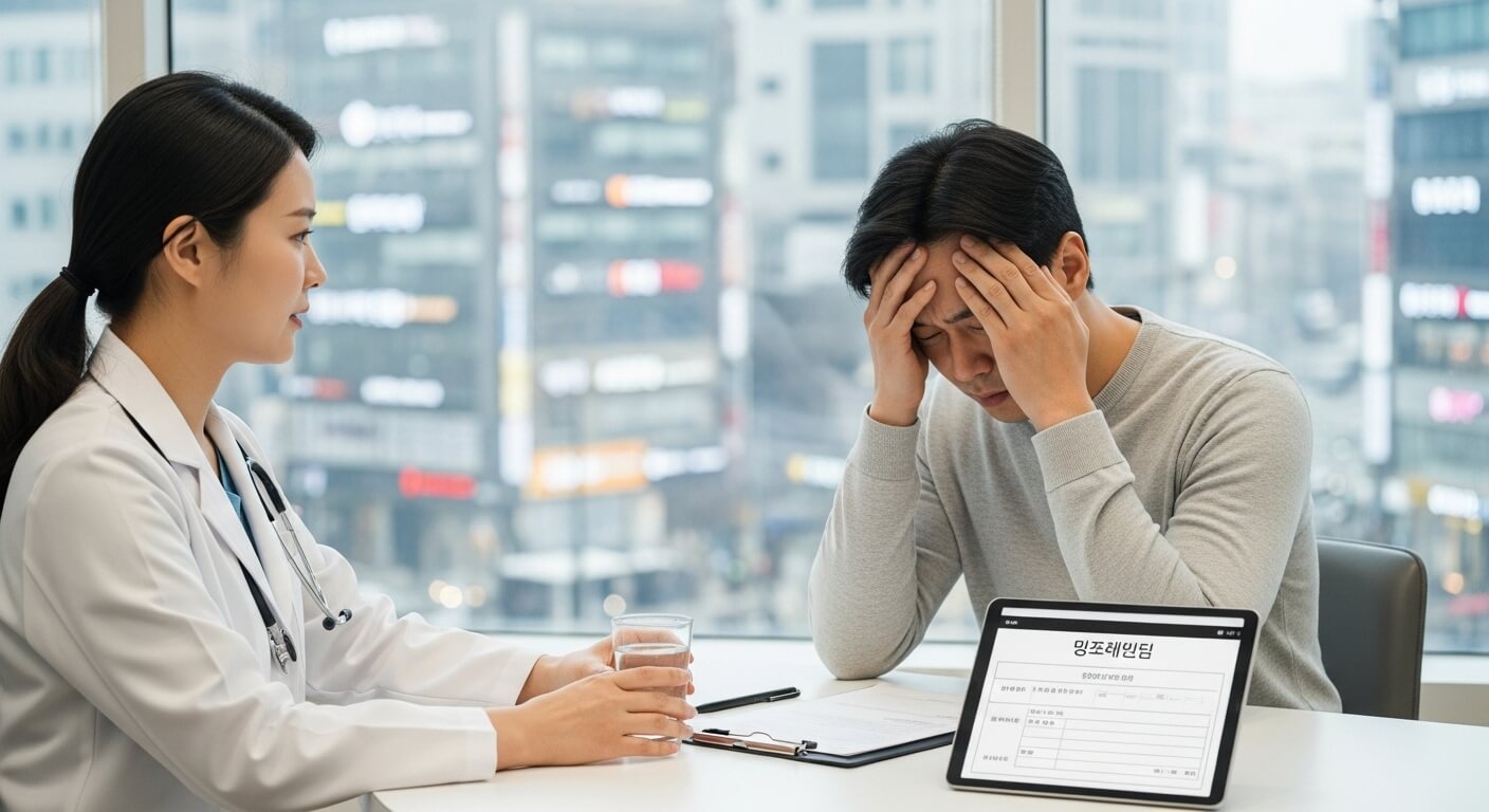 왼쪽 머리 두통