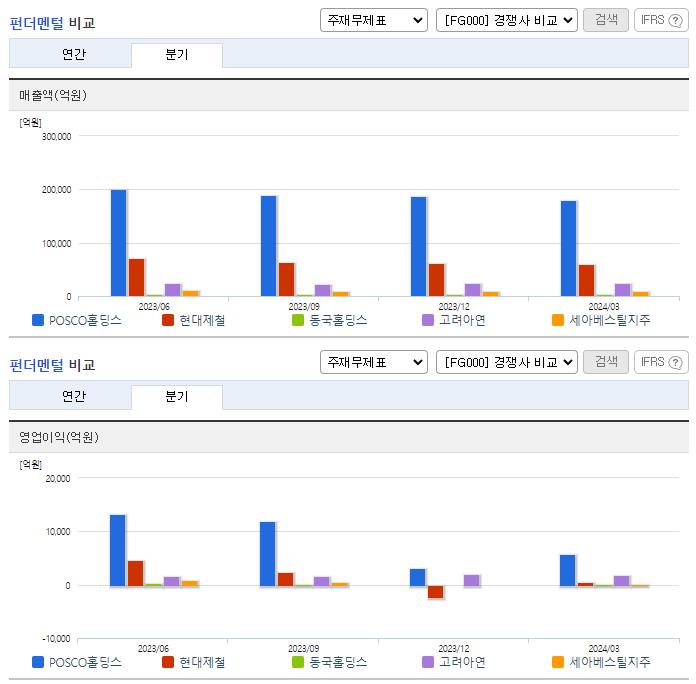 POSCO홀딩스_업종분석