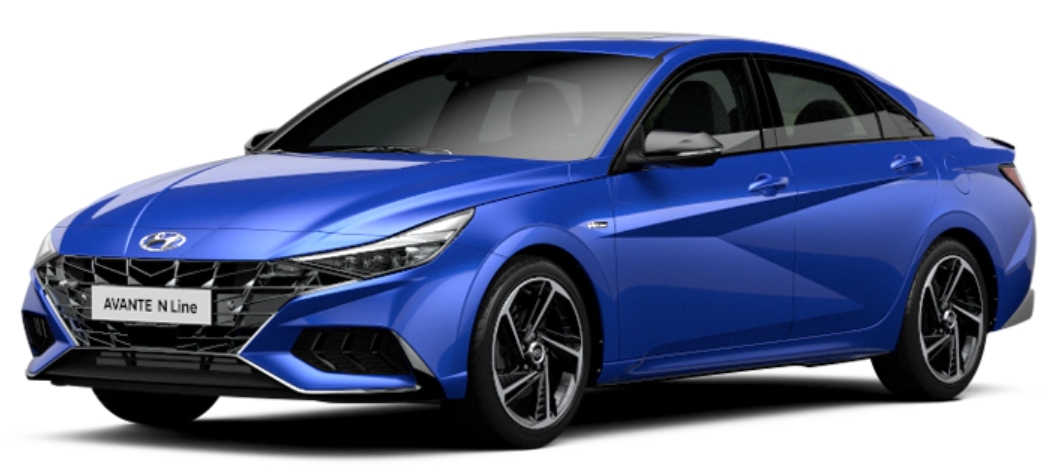 인텐스 블루( 색상코드 : YP5) 아반떼 N라인 색상코드 - 인텐스 블루( 색상코드 : YP5)