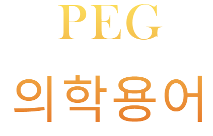 PEG의학용어