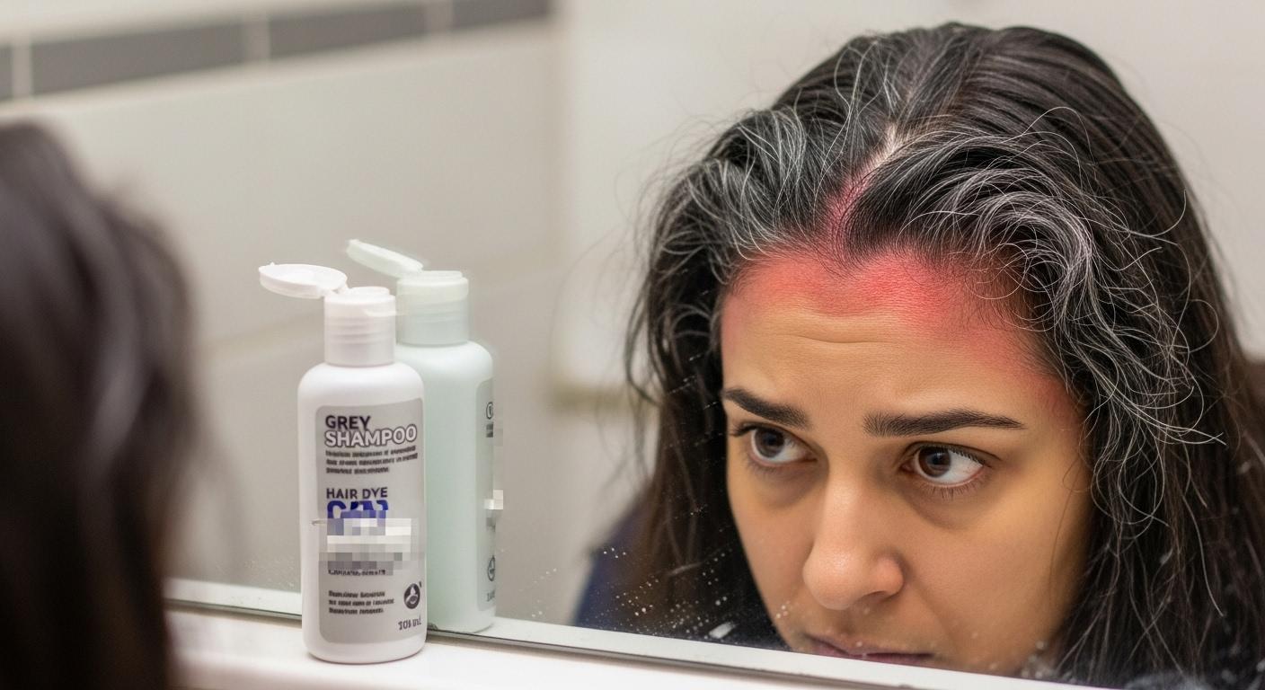 새치염색 샴푸 부작용