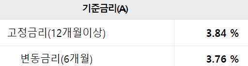 우리은행 주부대출