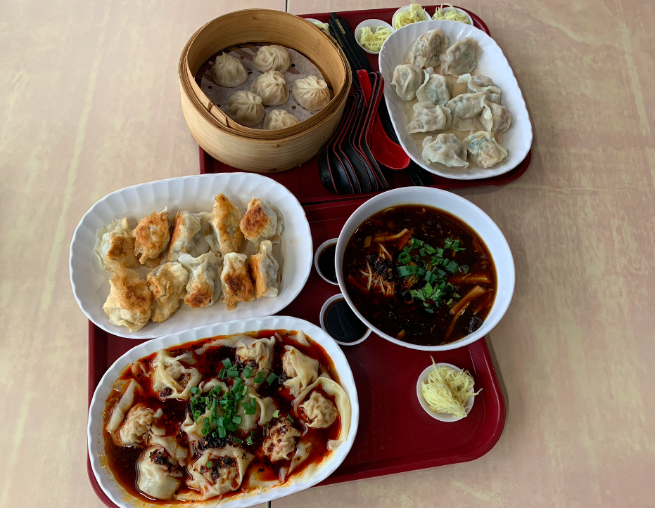 장지 샤롱바오 음식