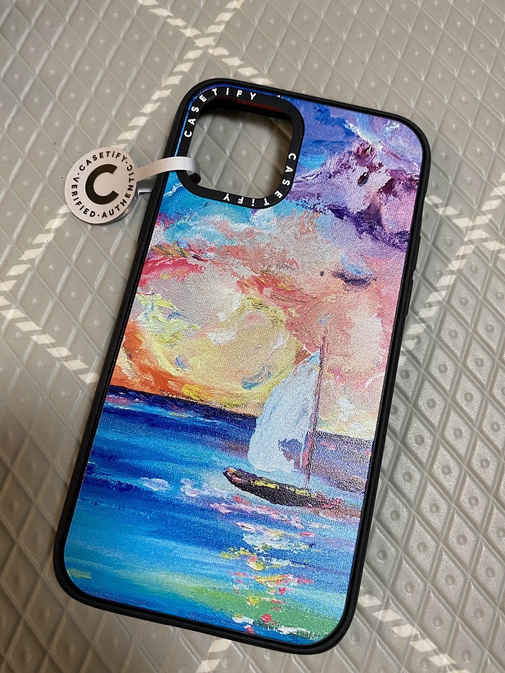 돛단배와-노을-핸드폰-케이스