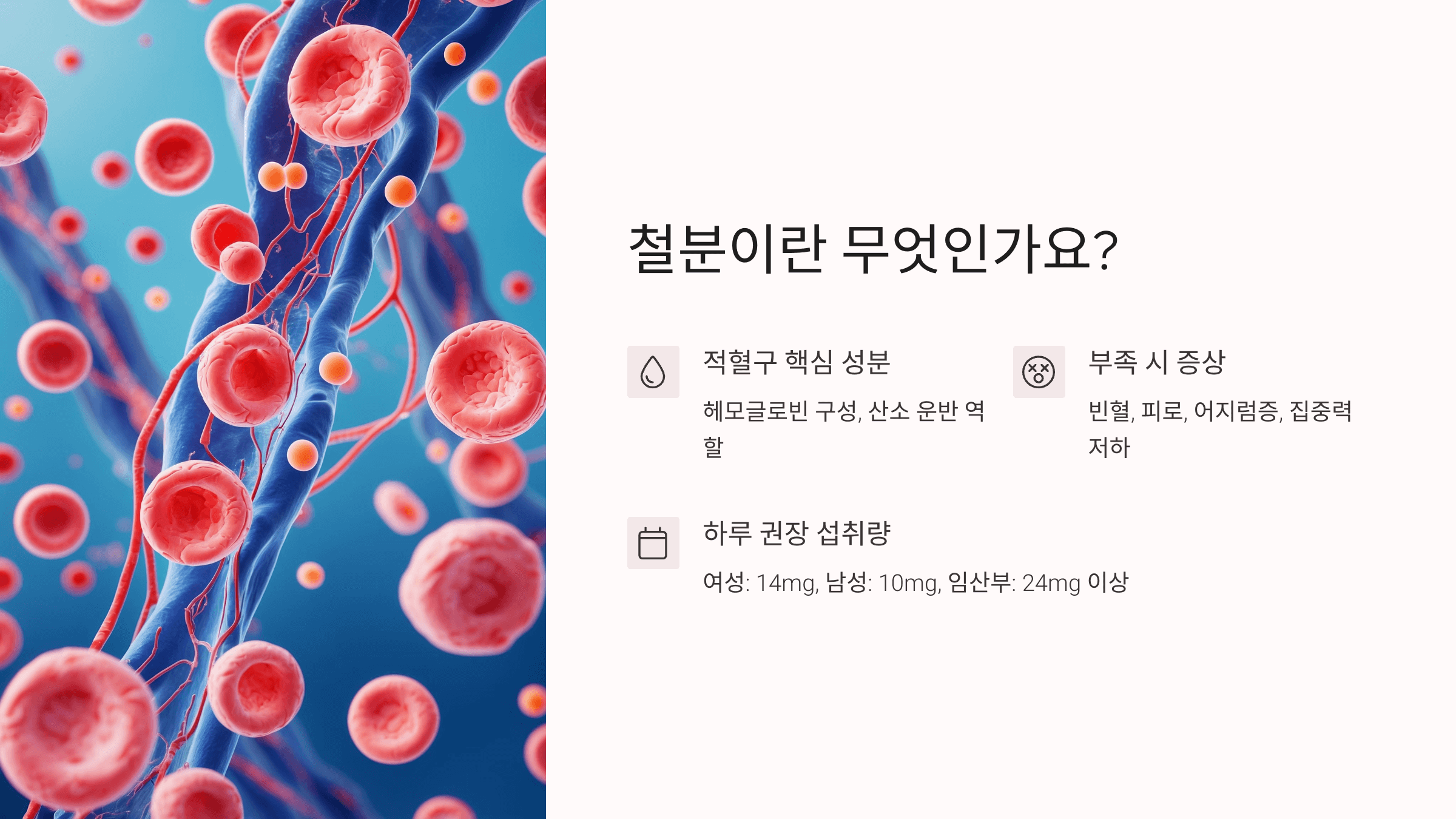 철분과 관련된 사진입니다.
