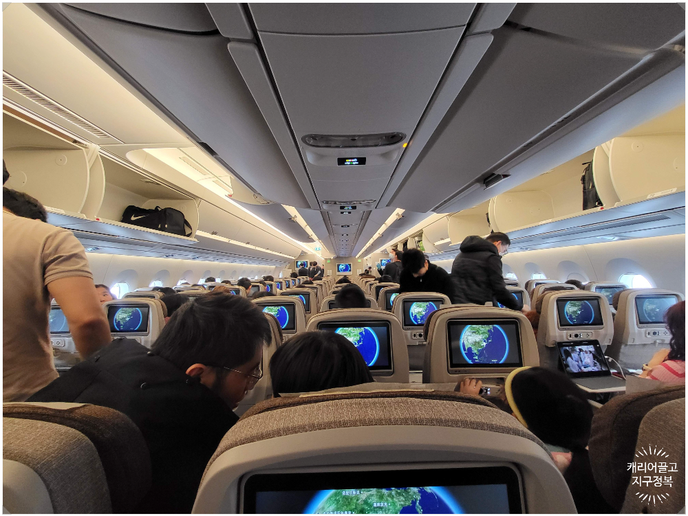 싱가폴에 가는 동방항공 A350