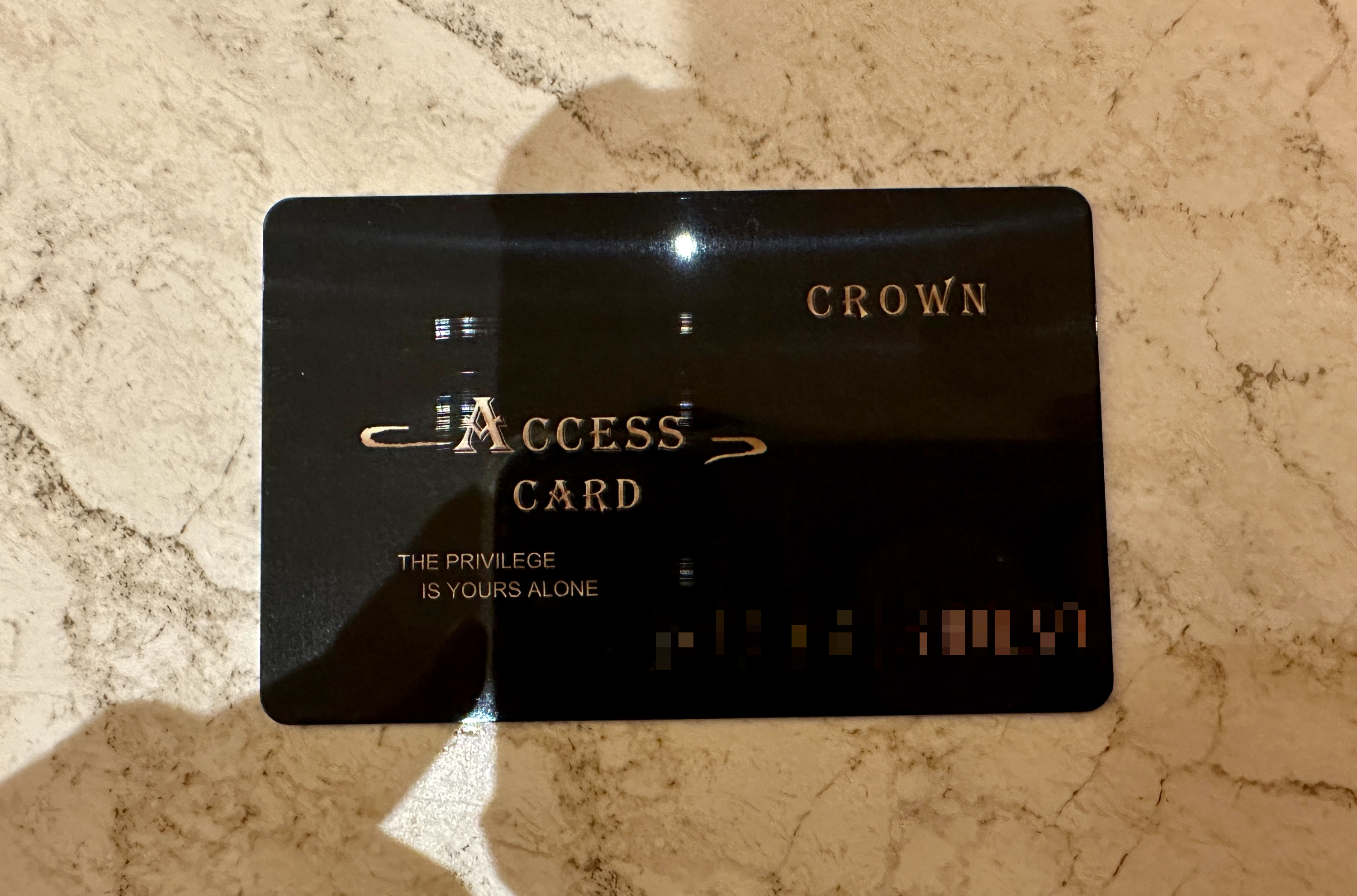 다낭 카지노 크라운 인터내셔날 클럽 멤버십카드