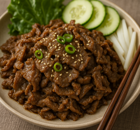 한국 전통 음식 불고기 관련 사진