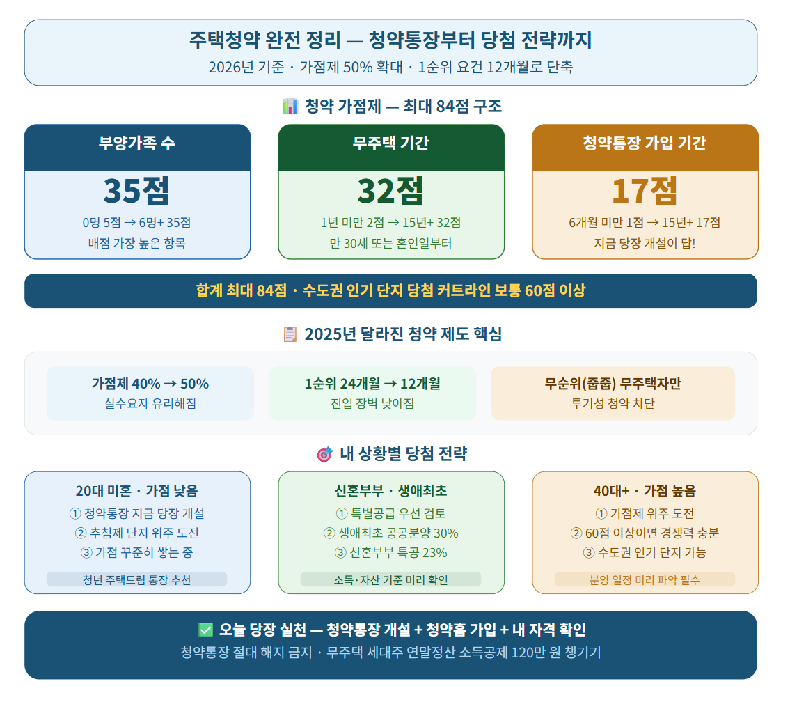 주택청약 완전 정리