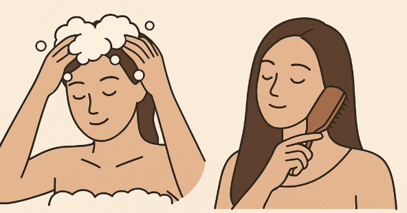 두피 각질 제거법 (겨울, 탈모, 홈케어)