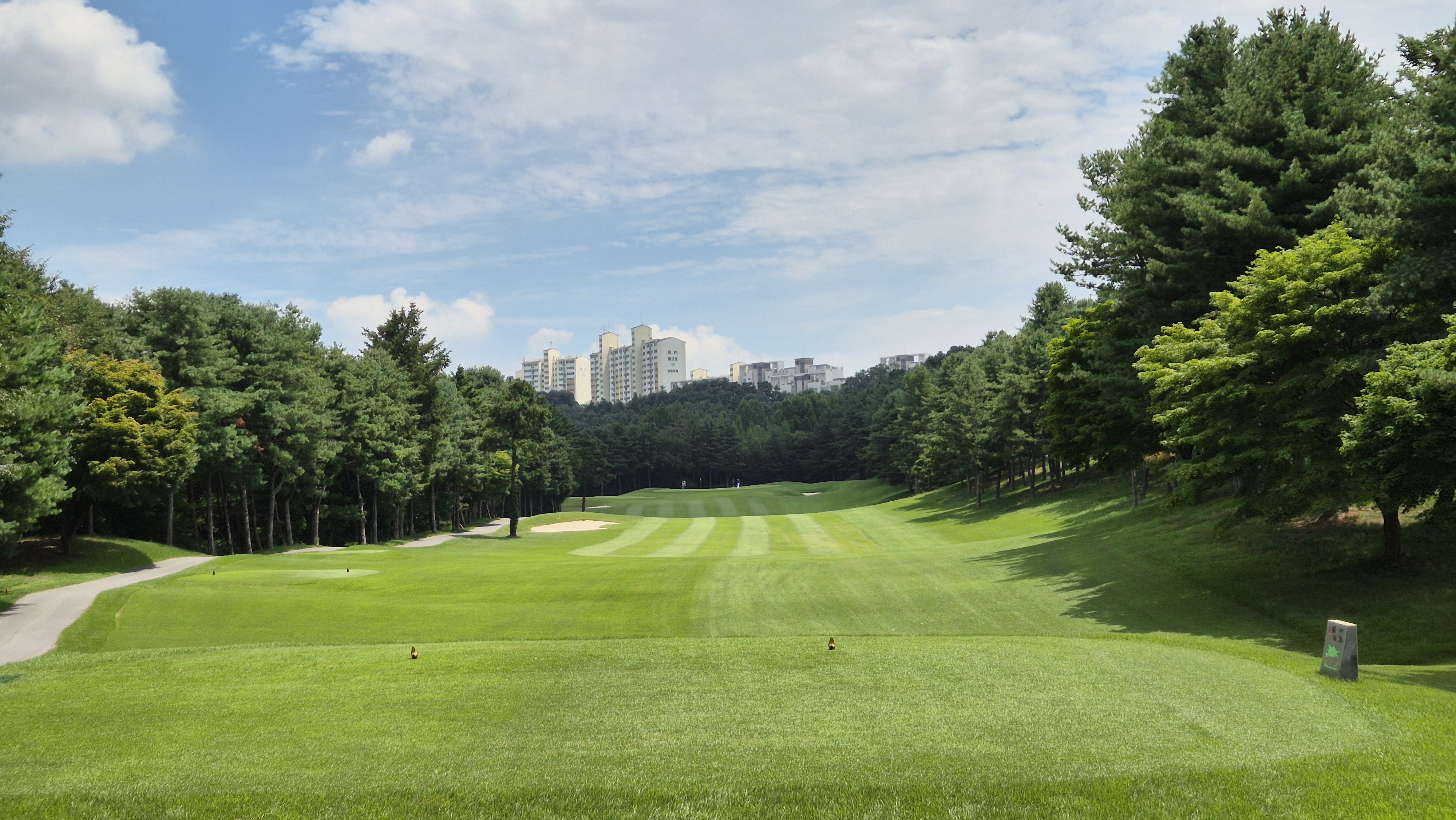 한성cc 오렌지-그린 코스 사진 및 공략 정보