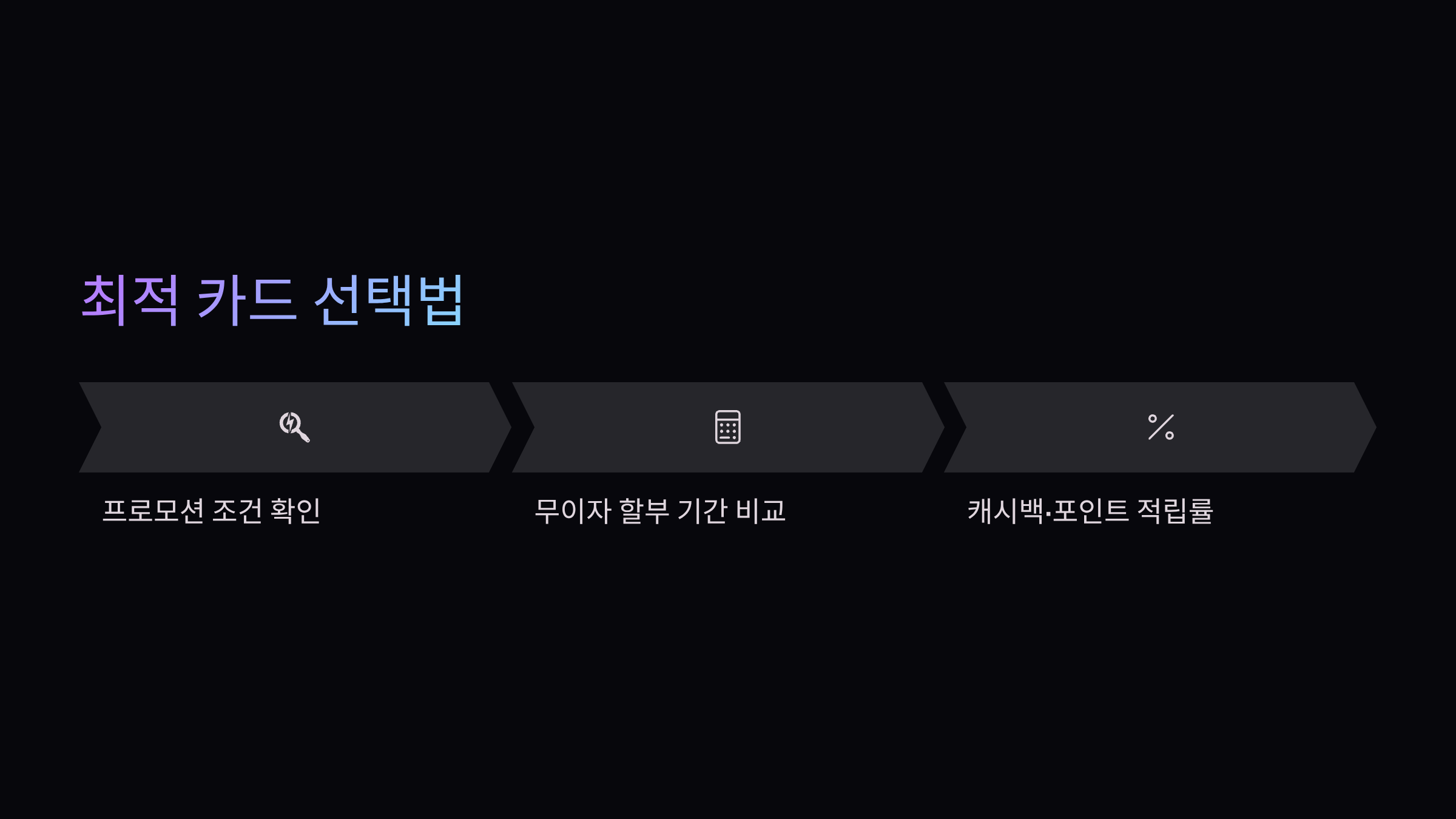카드선택