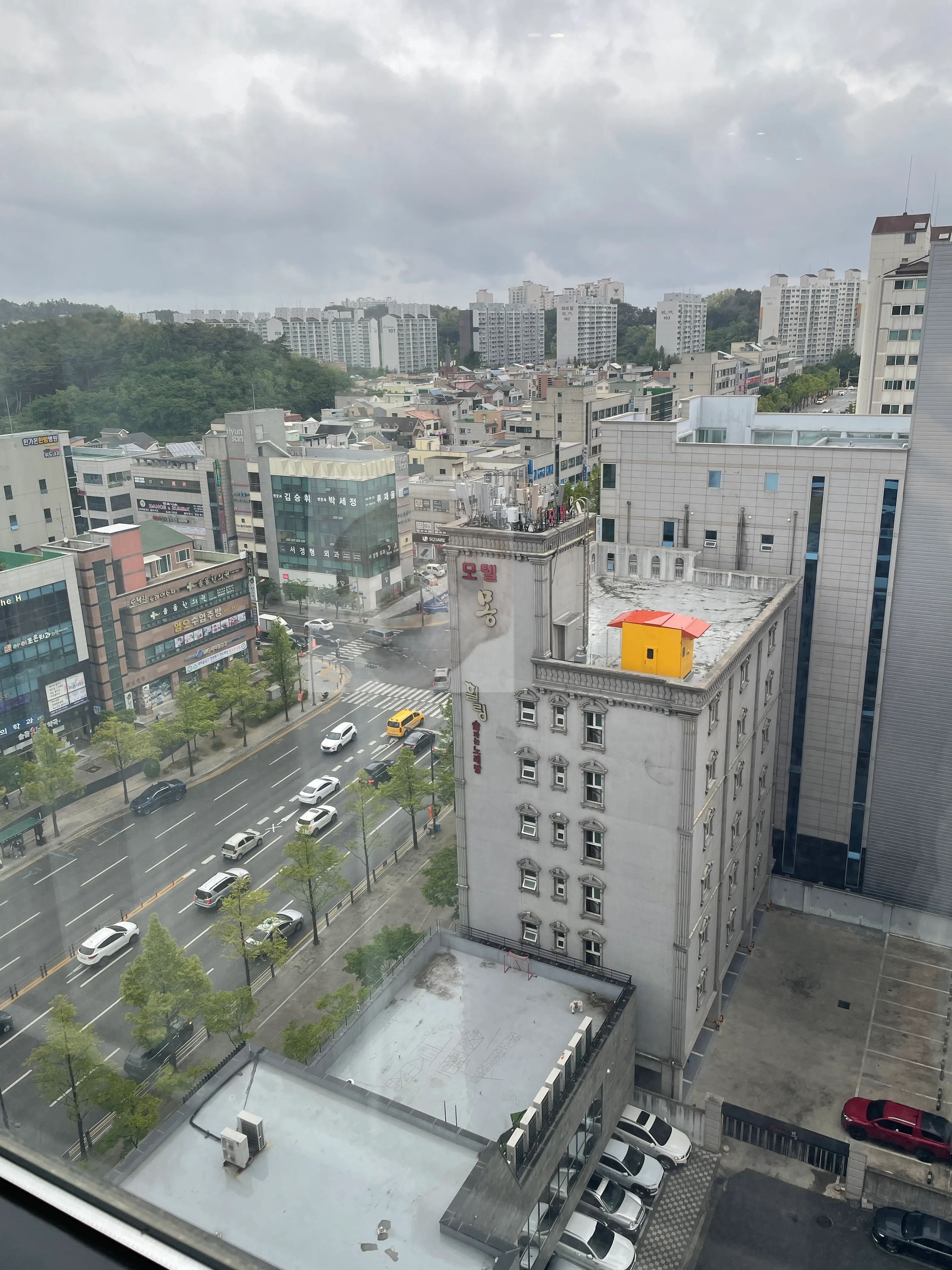 강릉시티호텔 전망