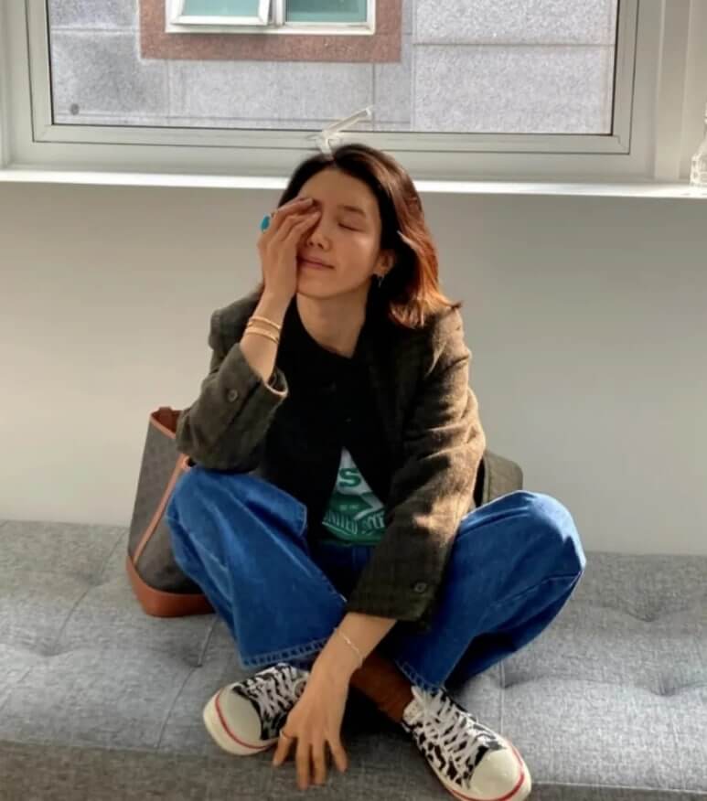 셀린느 가방 채정안