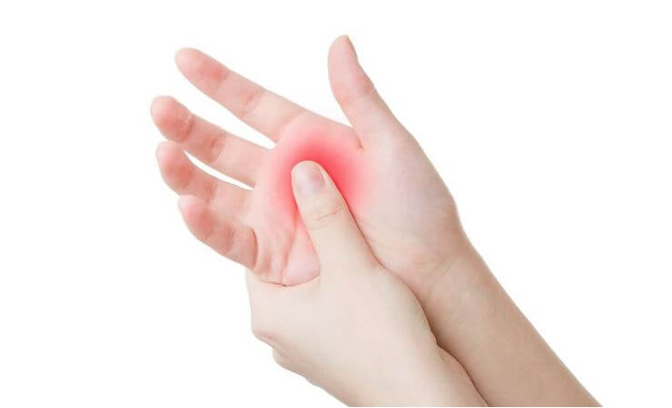 손에 통증
