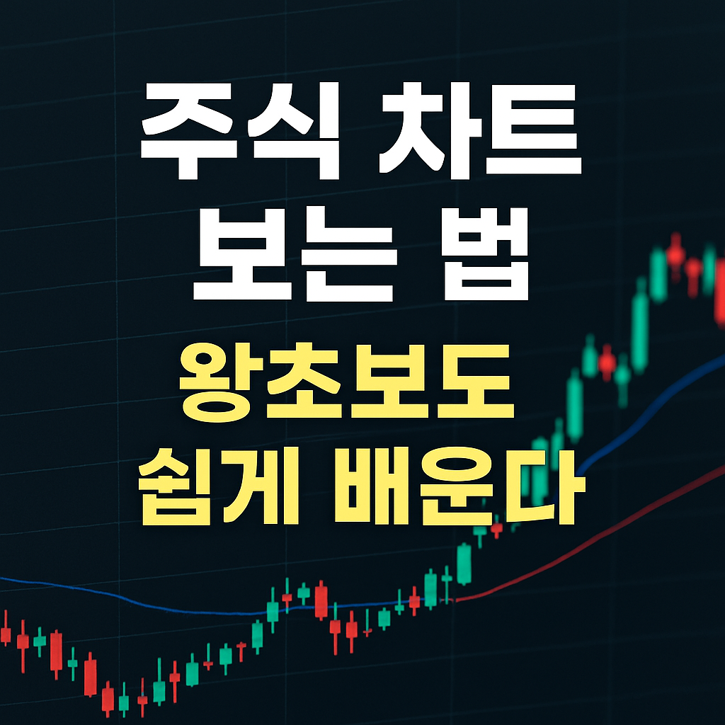 주식 차트 보는 법, 왕초보도 쉽게 배운다 (차트, 기술적 분석, 초보)