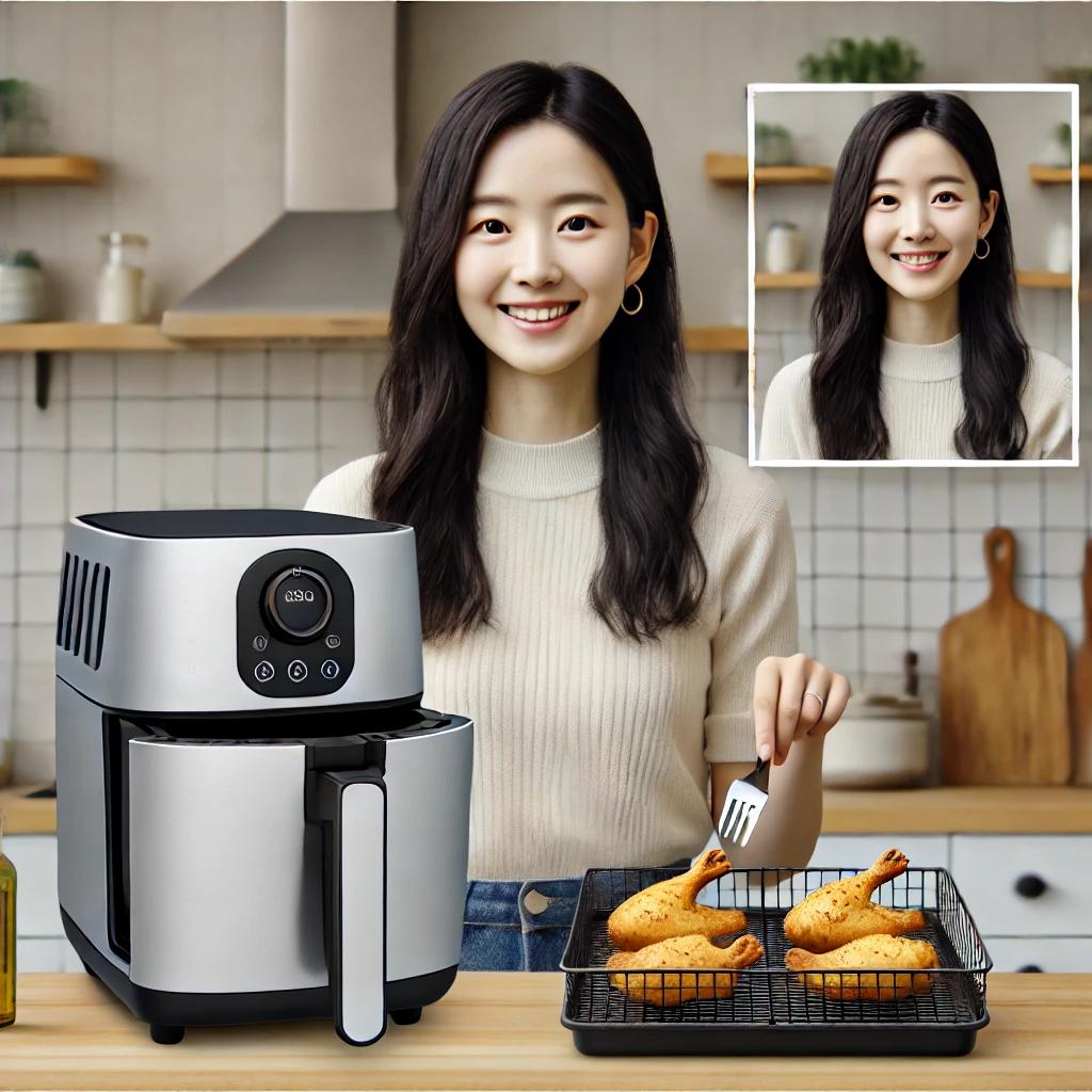 에어프라이어 냉동치킨 데우기