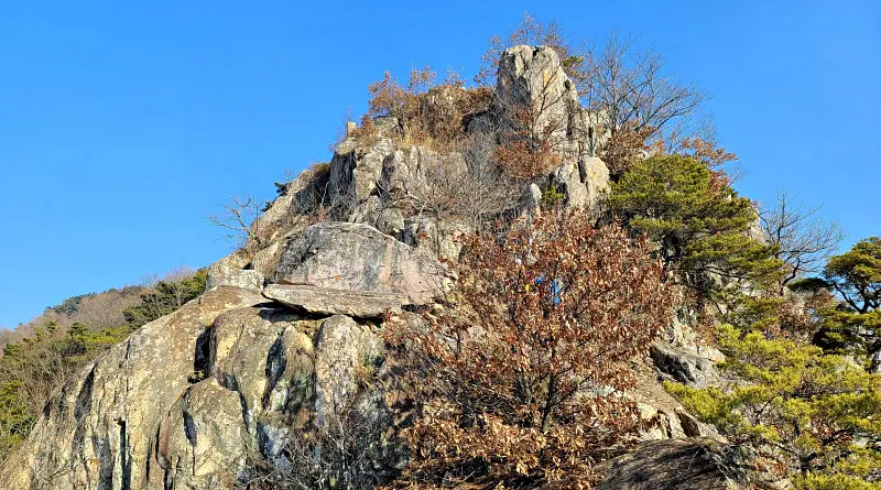 밀양 보담산 낙화산 중산