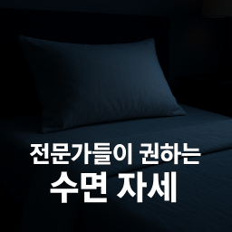 수면자세 전문가들이 권하는 자세