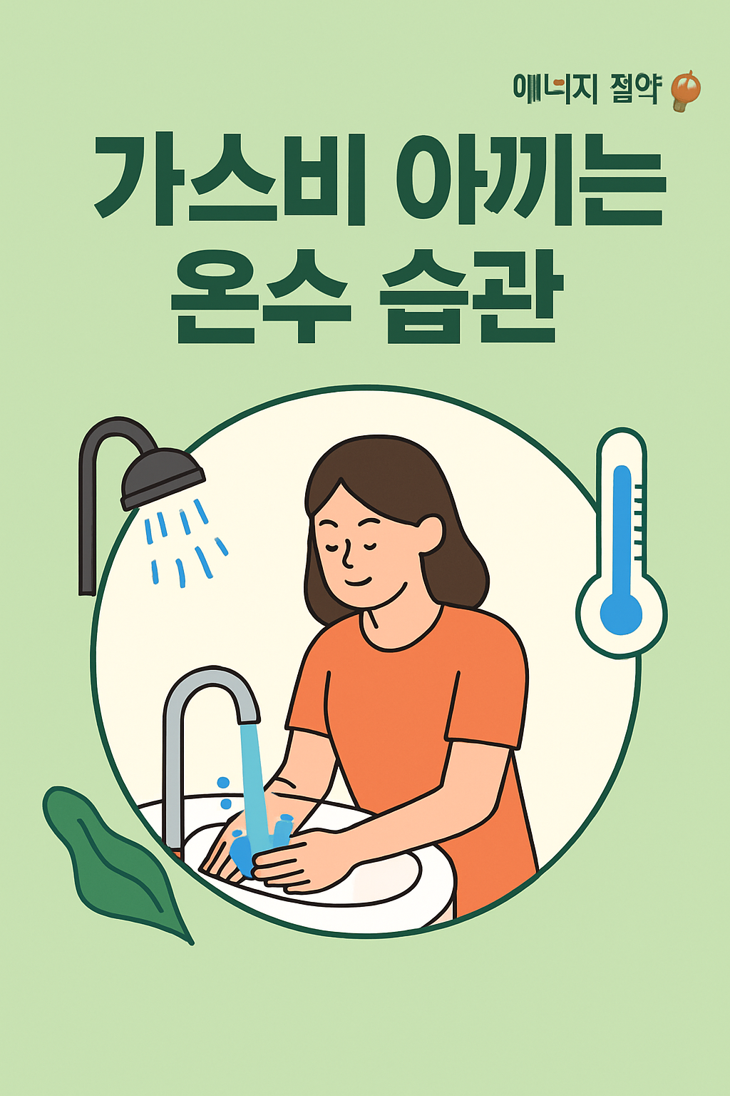 가스비 줄이는 온수 사용법 총정리