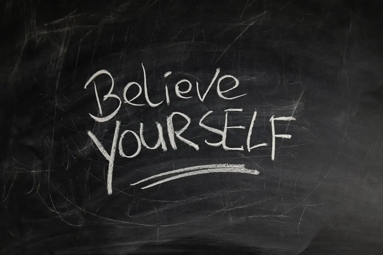 자신만을 믿는 것. Believe yourself