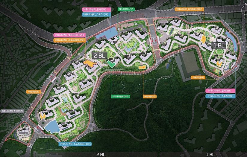 대연디아이엘-단지배치도