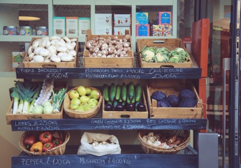 상점 물건 사진