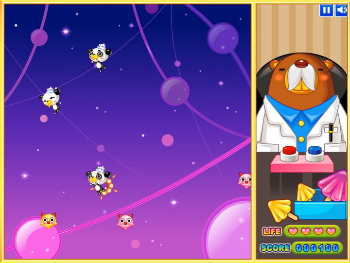 위험한-실험-플래시게임-플레이-슈클-백신의-추락을-막기-위해-점프하는-화면