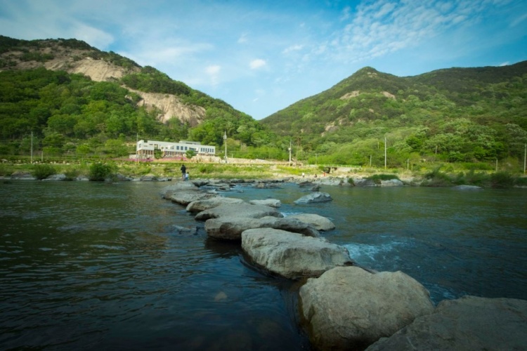 우리 캠핑 왔어요 섬진강 캠핑장, 하늘길, 전동 스쿠터, 유원지, 고추장 불고기 산채 비빔밥 맛집 여행 코스 가볼만한 곳 추천