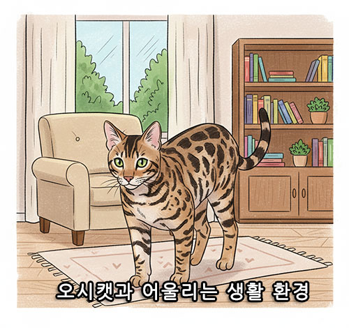 오시캣과 어울리는 생활 환경