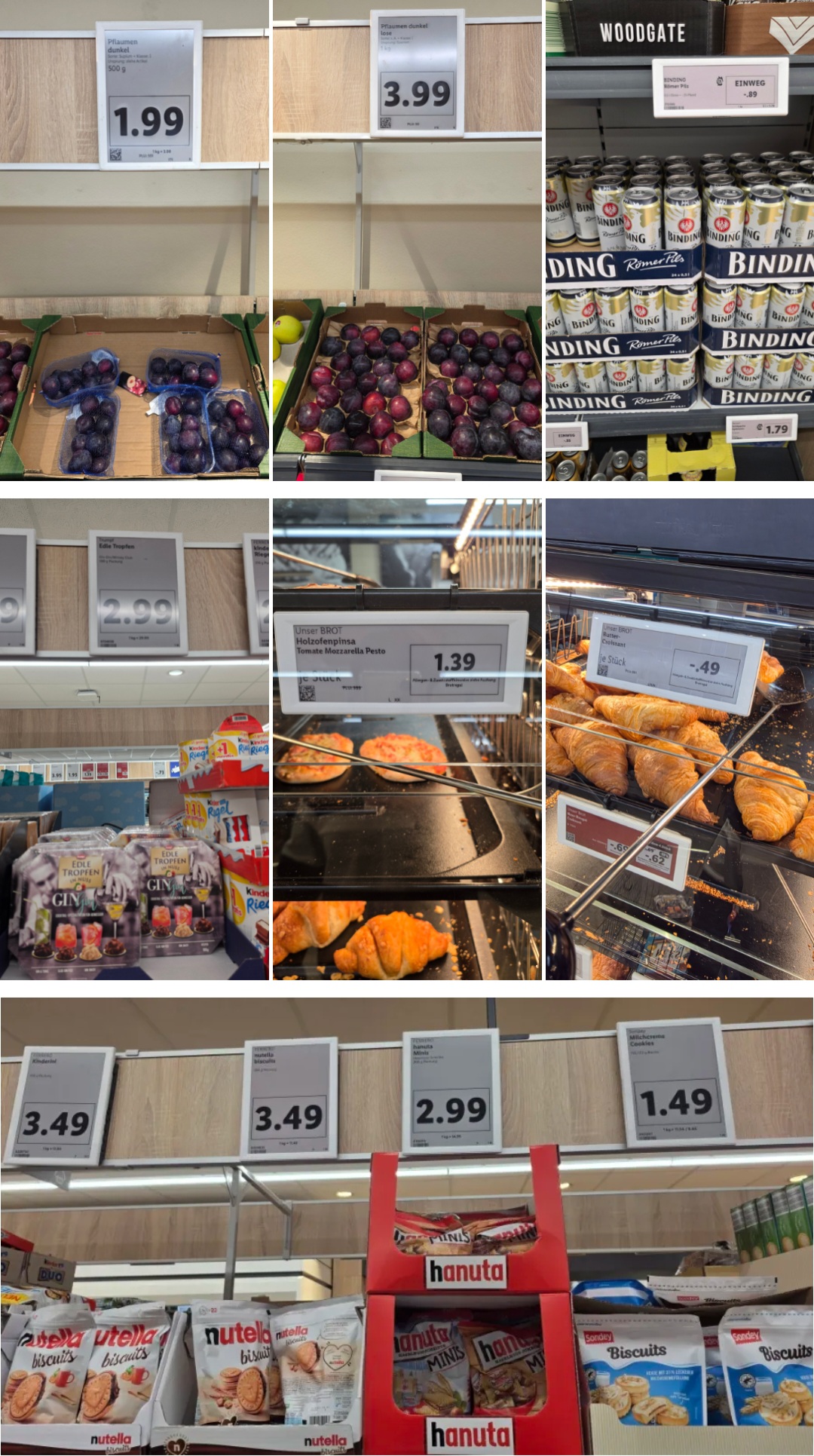 프랑크푸르트 대형 마트 '리들(Lidl)'