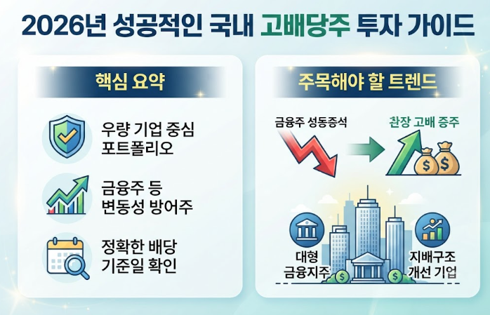 고배당주 순위