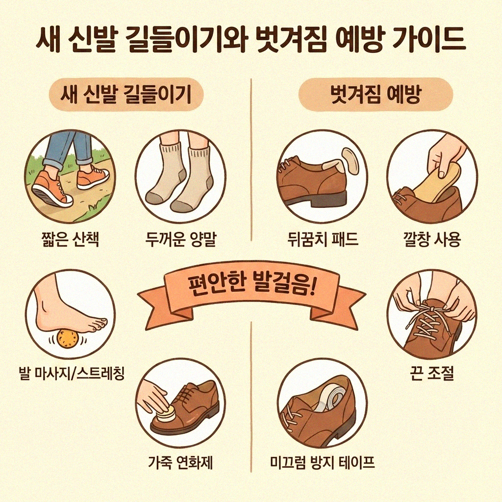 가죽 신발 뒤꿈치 벗겨짐 걱정 끝 신발 뒤꿈치 보호법