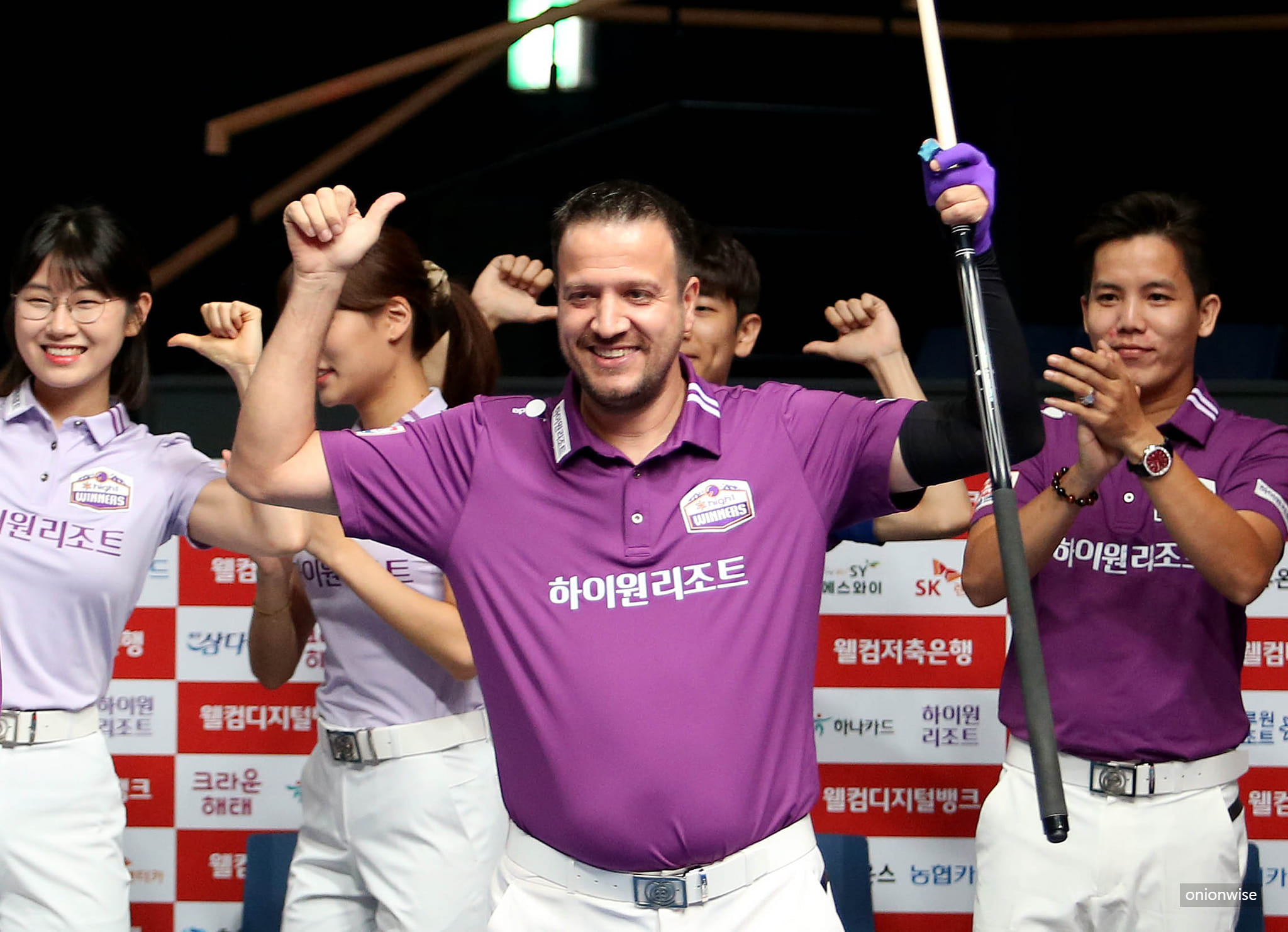 PBA팀리그 하이원리조트 당구팀 소속 선수