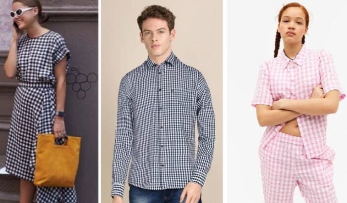 깅엄(Gingham)체크