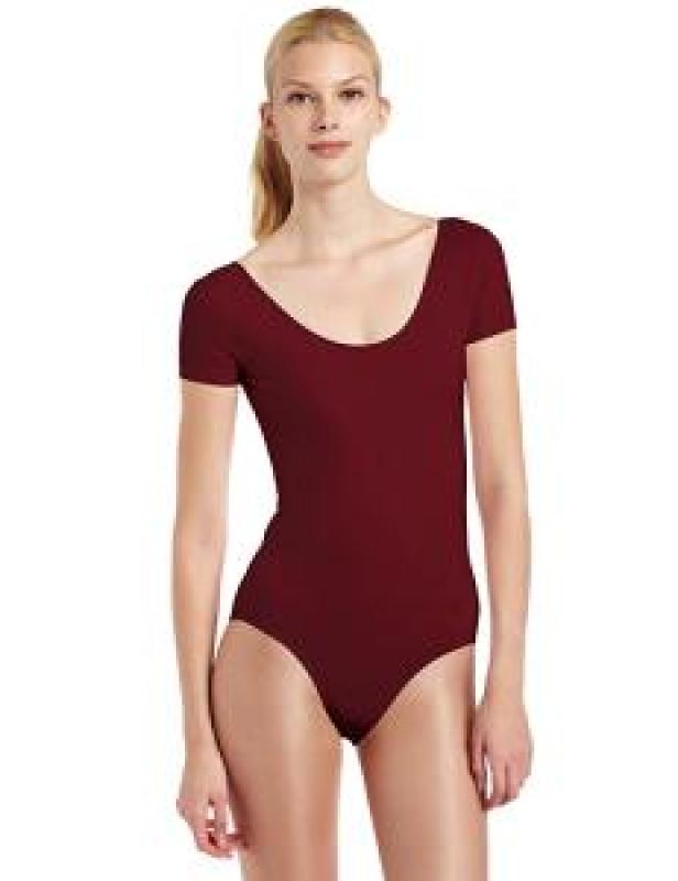 산샤 Sansha 여성용 시에라 반소매 레오타드 헌터 그린