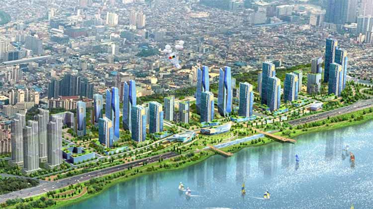 성수전략정비구역 1지구~4지구 조감도