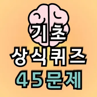 2025 기초상식 퀴즈 100선 모음_22