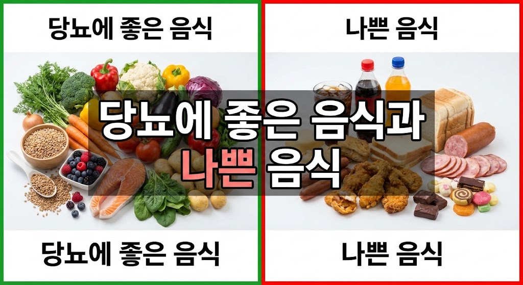 당뇨에 좋은 음식과 나쁜 음식