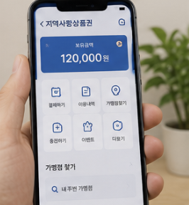 모바일 지역화폐 사용방법