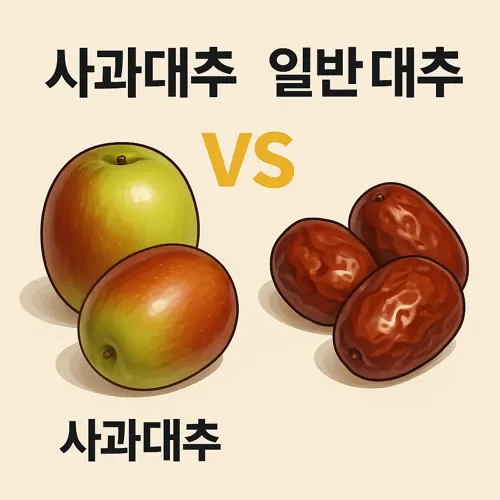 사과대추와 일반 대추의 다른 점 썸네일