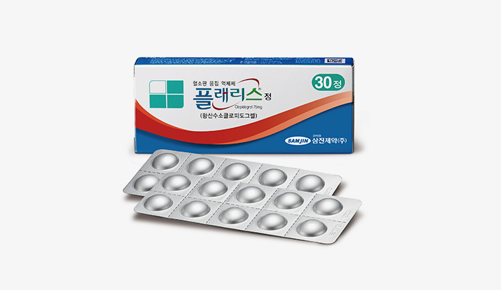 출처-플래리스정 삼진제약 홈페이지