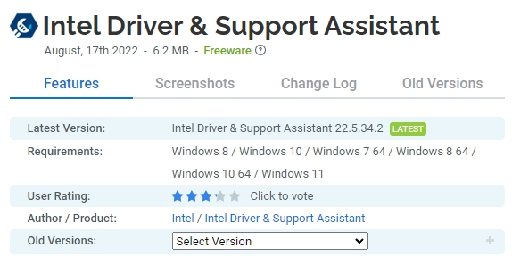 Intel-Driver-&-Support-Assistant