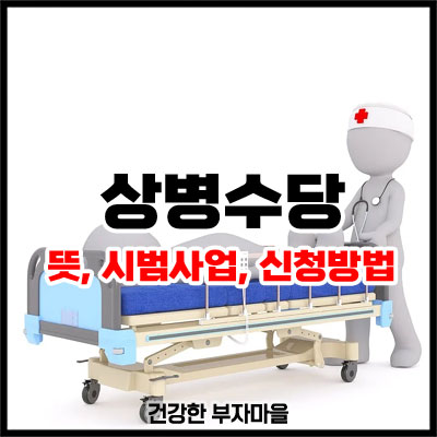 상병수당 뜻 시범사업 신청 방법