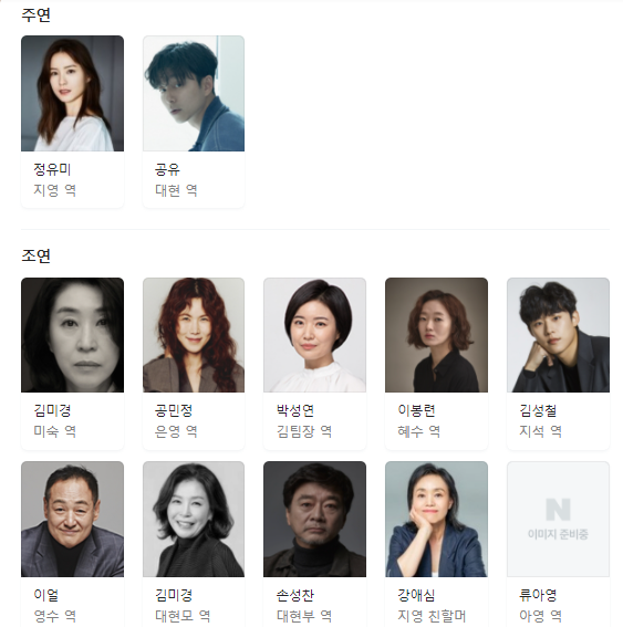 영화 82년생 김지영 출연진